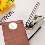 Gepersonaliseerde Initiaal Boek Embosser Stempel Handheld Embosser Set met Tekst en Naam Verjaardags Cadeau voor Boekwormen Boekenliefhebbers