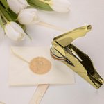 Gepersonaliseerde Initiaal Boek Embosser Stempel Handheld Embosser Set met Tekst en Naam Verjaardags Cadeau voor Boekwormen Boekenliefhebbers