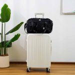 Personalised Medical Bow Stethoscope Name Bag with Detachable Strap and Multiple Pockets Compartments Appreciation Gift for Nurse Doctor Medical Staff