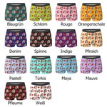 Personalisierte Lustige Gesichtsfoto Boxershorts mit Rotem Lippenabdruck Herrenunterwäsche Valentinstag Jahrestag Geschenk für Herren