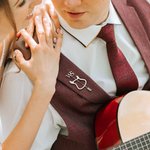 Personalized Guitar Shape Initials Lapel Pin Brooch Suit Accessory Wedding Anniversary Gift for Groom Best Man Music Lover