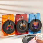 Personalised Vinyl Record Player Photo Design Acrylic Foldable Record Stand Holder with Name Birthday Home Decor for Music Lover