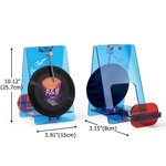 Personalised Vinyl Record Player Photo Design Acrylic Foldable Record Stand Holder with Name Birthday Home Decor for Music Lover