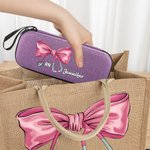 Estetoscopio personalizado Coquette Lazo Bolsa de yute grande con nombre y asa Agradecimiento Regalo de la Semana de la Enfermera para el personal médico