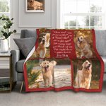 Personalisierte Multicolor Hund Katze Fotos weiche Decke mit Namen Home Decor Memorial Sympathie Haustier Verlust Geschenk für Tierliebhaber