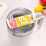 Personalised Colourful Pencil Design Name Plate Tag for 20oz to 64oz Stanley Tumbler Teacher's Day Appreciation Gift for Teacher