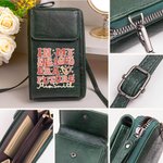 Personalized In My Engaged Era Future Ring Design Leather Crossbody Bag Wallet with Title and Card Slots Engagement Bridal Shower Gift for Women
