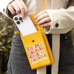 Personalized In My Engaged Era Future Ring Design Leather Crossbody Bag Wallet with Title and Card Slots Engagement Bridal Shower Gift for Women