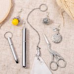 Personalisierte Vintage viktorianischen Stil Nähen Kit Set mit eingravierten Initial Stickerei Zubehör Geburtstag Muttertag Geschenk für Schneiderin Nähen Liebhaber