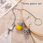 Personalisierte Vintage viktorianischen Stil Nähen Kit Set mit eingravierten Initial Stickerei Zubehör Geburtstag Muttertag Geschenk für Schneiderin Nähen Liebhaber