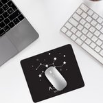 Personalised Zodiac Non-slip Mouse Pad with Name Computer Accessory Birthday Gift for Astrology Lovers