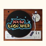 Gepersonaliseerde Volledige Kleur Bedrukte Vinyl Platen DJ Draaitafelmat Cadeau voor Muzikanten en Vinyl Liefhebbers