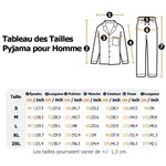 Pyjama à Manches Longues Personnalisé avec Photos de 1-3 Visages Cadeau Anniversaire de Mariage Saint-Valentin pour Couple