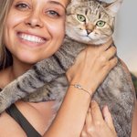 Personalisiertes Eingraviertes 1-6 Tierporträts Armband mit Namen Hund Katze Mom Schmuck Geburtstag Souvenir Geschenk für Damen Haustierliebhaber