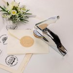 Personalisierter Name Prägestempel mit AUS DER BIBLIOTHEK VON EX LIBRIS Buchpräger Weihnachten Geburtstag Geschenk für Buchliebhaber Buchclub