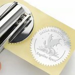 Timbro a secco personalizzato Non sono un Topo di Biblioteca ma il Drago dei Libri regalo perfetto per gli amanti dei libri