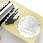 Personalized I'm Not A Bookworm I'm A Book Dragon Book Embosser Stamp From The Library of Dragon Gift for Book Lover