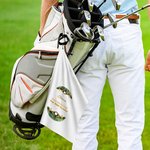 Toalla de Golf Absorbente Personalizada con Texto y Clip para Colgar Accesorios Deportivos Regalo de Cumpleaños para Amante de los Palos de Golf