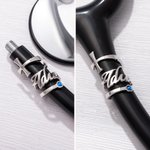 Personalized Birthstone Cross Stethoscope Name Tag Nurses Week Appreciation Graduation Gift for Nurses Doctors Medical Assistants