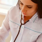 Personalized Birthstone Cross Stethoscope Name Tag Nurses Week Appreciation Graduation Gift for Nurses Doctors Medical Assistants