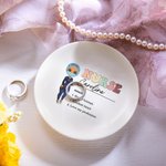 Henkilökohtainen Retro Cartoon Medical Character Keraaminen juomakoru korut lautasen nimi ja substantiivit Medical Day syntymäpäivä kiitollisuus lahja Sairaanhoitaja Lääkäri