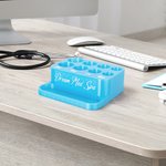 Personalised Multicolor 3D Printed Text Vial Holder with 8 Slots and Syringe Tray Appreciation New Job Gift for Aesthetician Nurse Medical Staff