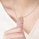 Personalized Dainty Football Baseball Basketball Pendant Necklace with Zircon Initial Game Day Accessories Birthday Team Gift for Ball Sports Lovers