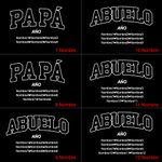 Calcetines de algodón 100% personalizados para papá y abuelo con nombres de 1 a 12 niños y el año regalo para el Día del Padre para hombres