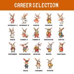 Conejito Personalizado Carrera Dios Dice Yo Soy Nombre LED Luz de Noche con Base de Madera Decoración de Guardería Cumpleaños Pascua Regalo para Niños