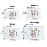 Personalized Cute Bunny Food-grade Metal Biscuit Tin with Name Easter Gift for Boys Girls