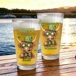 Bicchiere da birra personalizzato Lucky Shamrock Highland Cow 16 oz con nome e testo Happy St. Patrick's Day Accessori per la casa e la cucina Regalo per la famiglia