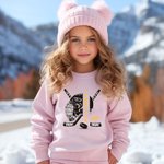 Personalized Hockey Helmet Stick Kid Adult T-shirt Sweatshirt Hoodie with Name and Number Cheer Accessories Birthday Team Gift for Hockey Player Lover