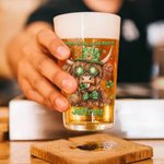 Bicchiere da birra personalizzato Lucky Shamrock Highland Cow 16 oz con nome e testo Happy St. Patrick's Day Accessori per la casa e la cucina Regalo per la famiglia