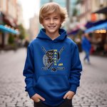 Personalized Hockey Helmet Stick Kid Adult T-shirt Sweatshirt Hoodie with Name and Number Cheer Accessories Birthday Team Gift for Hockey Player Lover