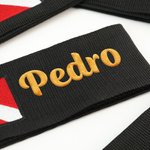 Cinturón para botella de buceo personalizado con nombre bordado y gancho y bucle regalo de cumpleaños para aficionados al buceo