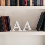 Lettre grecque imprimée en 3D pour la sororité personnalisée Cadeau de fin d'études pour les amies filles