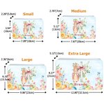 Personalized Colorful Floral Easter Eggs Peter Rabbit Food-grade Biscuit Tin with Name Easter Party Storage Accessories Gift for Boys Girls