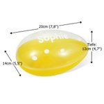 Personalisiertes Polka Design Jumbo Osterei mit Namen Osterkorb Füller Ostersüßigkeiten Box Geschenk für Kinder