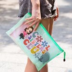 Personalized Cool Sister Club Cartoon Character Waterproof Beach Bag with Name Birthday Wedding Beach Party Gift for Her