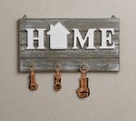 Portachiavi a forma di pugno in legno personalizzato con nome accessorio unico regalo per la festa del papà per famiglia