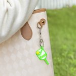 Personalized Multicolor 3D Printed Pickleball Paddle Keychain Bag Charm with Name Set of 2 Birthday Sports Gift for Pickleball Lovers