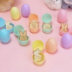 Personalised Multicolour Easter Egg Bunny Wooden Hunt Tokens Set with Engraved Text Set of 10 Basket Stuffers Holiday Party Gift for Family Kids