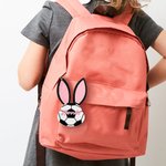 Personalized Basketball Baseball Softball Sports Acrylic Easter Bunny Basket Bag Tag with Name Easter Gift for Kids Sports Lovers