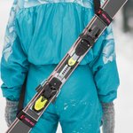 Courroie de ski ajustable avec 2 crochets et boucles Accessoire de ski Cadeau d'anniversaire pour les amateurs de ski