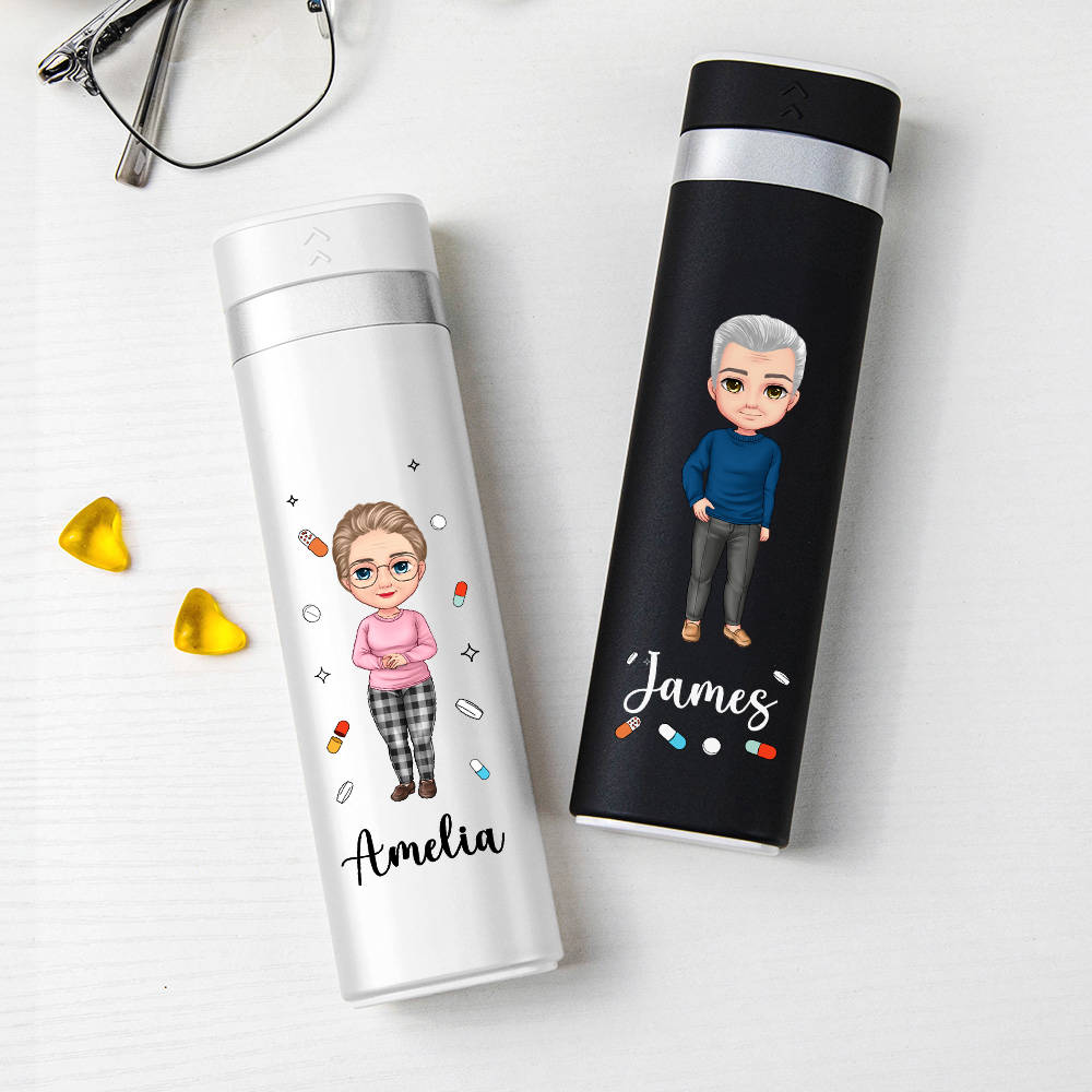 Personalized Cartoon Character Push-pull Food-grade Weekly Pill ...