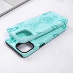 Personalised 1-4 Pet Portrait Photos Double-layer Phone Case for iPhone Samsung with Name Birthday Gift for Dog Cat Pet Lovers