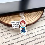Gepersonaliseerde Cartoon Book Lover Micro USB Type C Lighting Port Dust Plug Bedelaccessoire voor iPhone Laptop Tablet Verjaardagscadeau voor vrouwen meisjes