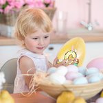 Personalisierte Ostereier Cartoon Character Fillable Jumbo Osterei mit Namen Korb Stuffers Ostern Party Geschenk für Kinder