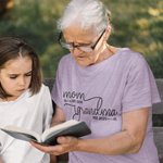 Personalized Mom Est Grandma Est Shirt Sweatshirt Hoodie Mother's Day Thanksgiving Christmas Gift for Grandma