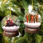 Personalized Snowglobe Design Christmas Ornament with Photo Christmas Tree Decor Gift for Family